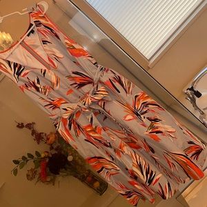 🏝️ Lane Bryant sz 20 fit and flare summer fun print dress! 🏝️